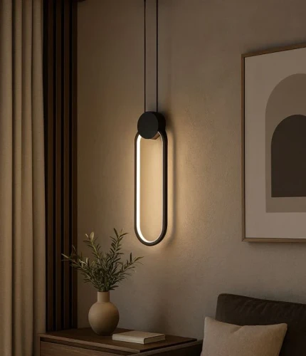 Lampa Castoro - Czarna | Monnarita