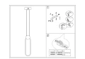 Lampa Castoro - Złota | Monnarita