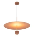 Lampa aluminiowa Altanora - Brązowa | Monnarita