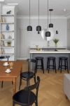 Lampa aluminiowa Orionis M - Czarna | Monnarita