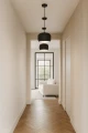 Lampa aluminiowa Orionis L - Czarna | Monnarita