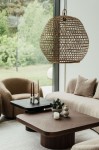 Lampa Boho okrągła duża | Monnarita