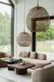 Lampa Boho okrągła duża | Monnarita