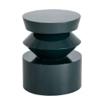 Stolik boczny - lakierowany zielony | Ixia