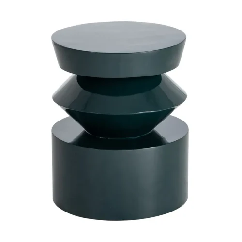 Stolik boczny - lakierowany zielony | Ixia