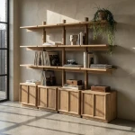 Regał z drewna sosnowego  | Denzzo