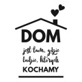 Naklejka Dom Jest Tam N092 |  Yoko design