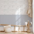 Tapeta Gąski lamperia granatowa W148 | Yoko Design