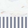 Tapeta Gąski lamperia granatowa W148 | Yoko Design