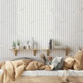 Tapeta Gąski paski szare W144 | Yoko Design