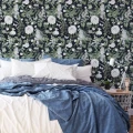 Tapeta Kwiaty i motyle W42 | Yoko Design