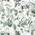 Tapeta Kwiaty i motyle W43 | Yoko Design