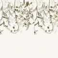 Tapeta Liście gałązki zwisające  W161 | Yoko Design