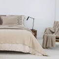 Poszewka klasyczna premium beżowa 60x40| MOYHA