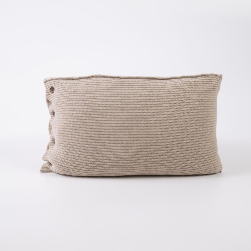 Poszewka klasyczna premium beżowa 60x40| MOYHA