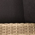 Sofa 3-osobowa rattanowa ogrodowa Saba | Ixia