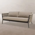 Sofa 3-osobowa ogrodowa Rebecca - Taupe | Ixia
