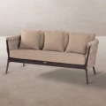 Sofa 2-osobowa ogrodowa Rebecca - Taupe | Ixia
