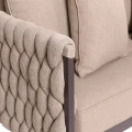 Sofa 2-osobowa ogrodowa Rebecca - Taupe | Ixia