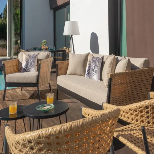Sofa 2-osobowa ogrodowa Niva | Ixia