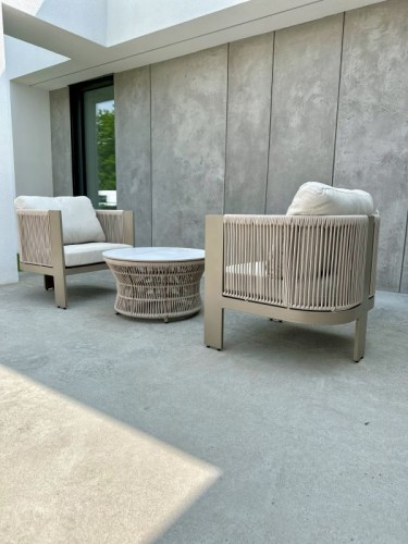 Zestaw ogrodowy Leone III szampański | Monnarita