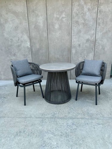 Zestaw ogrodowy Azzura III - Szary | Monnarita