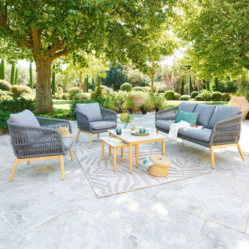 Zestaw mebli ogrodowych Orissa- szary I Hesperide