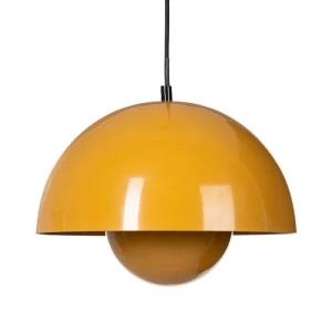 Lampa sufitowa metalowa - pomarańczowa | Ixia