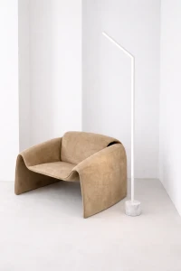 Lampa podłogowa Portima - Biała | Monnarita