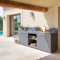 Kuchnia zewnętrzna Oxyana - Grafitowa | Hesperide