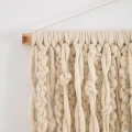 Kilim na ścianę z wełnianych frędzli 70x105cm | Moyha