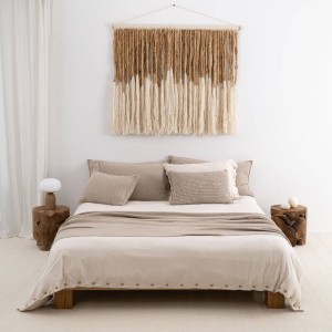 Dwukolorowy kilim na ścianę 120x90cm | Moyha