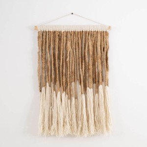 Dwukolorowy kilim na ścianę 70x105cm | Moyha