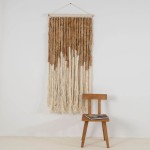 Dwukolorowy kilim na ścianę 70x180cm | Moyha