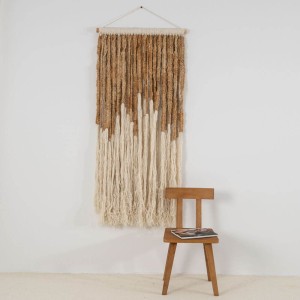 Dwukolorowy kilim na ścianę 70x180cm | Moyha