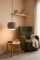 Lampa aluminiowa Orionis M - Szampańska | Monnarita