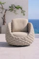 Fotel ogrodowy Marino Lounge - Szampański | Monnarita