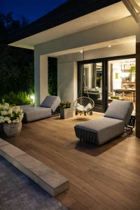 Leżanka modułowa ogrodowa  Serano Lounge - Szara | Monnarita