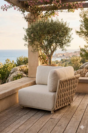 Sofa narożna prawa Serano Lounge - Szampańska | Monnarita