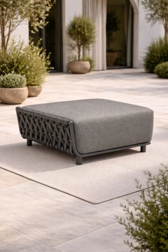 Pufa Serano Lounge - Szara | Monnarita