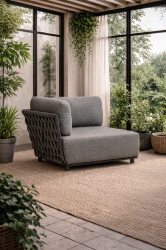 Sofa narożna lewa Serano Lounge - Szara | Monnarita