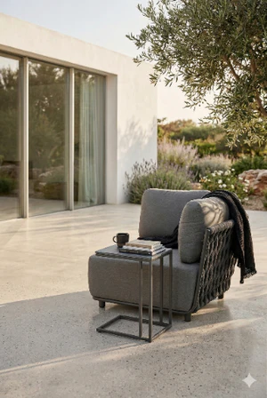 Sofa narożna prawa Serano Lounge - Szara | Monnarita