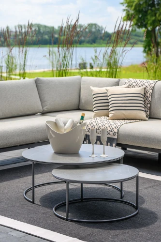 Zestaw dwóch stolików kawowych Iluma | Miloo Home