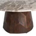 Stolik kawowy Room - Drewno-marmur | Ixia
