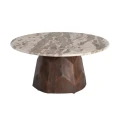Stolik kawowy Room - Drewno-marmur | Ixia