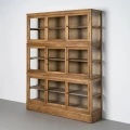 Witryna szeroka Room z drewna recyklingowanego | Ixia