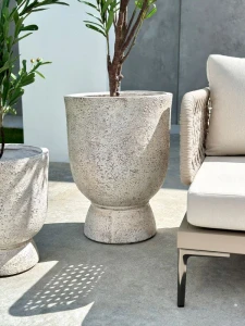 Doniczka Odesse Stone Luxe M | Monnarita