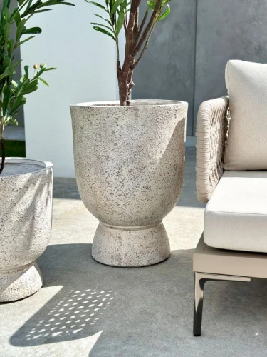 Doniczka Odesse Stone Luxe M | Monnarita