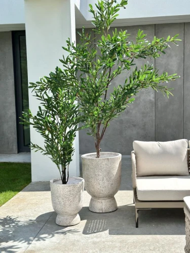 Zestaw doniczek Odesse Stone Luxe | Monnarita