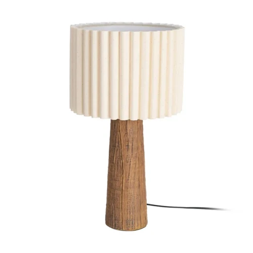 Lampa stołowa Resin Lighting - Brązowa | Ixia